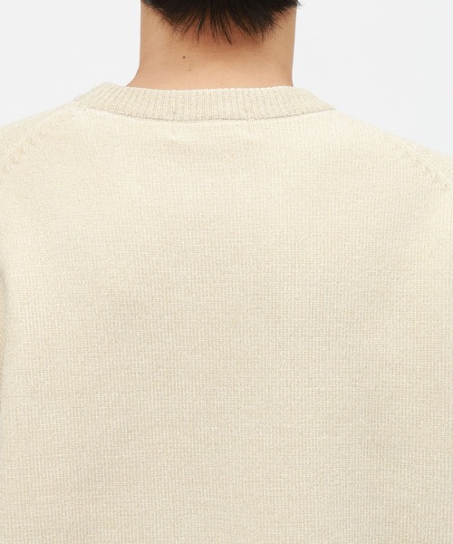 LAKOLE（ラコレ）の「ソフトモールニットプルオーバー / 116740（ニット/セーター・メンズ・アイボリー/ブラック/ブルー/グレー/ブラウン/オレンジ・X-LARGE/MEDIUM/LARGE）」の19枚目の写真