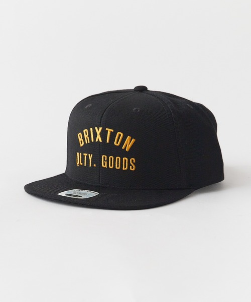 BRIXTON(ブリクストン)の「BRIXTON/ブリクストン WOODBURN NETPLUS MP SNPK キャップ(キャップ・メンズ・ブラック/ネイビー/ブラウン・ONE SIZE)」の2枚目の写真