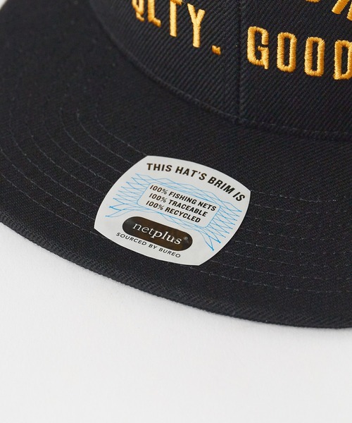 BRIXTON(ブリクストン)の「BRIXTON/ブリクストン WOODBURN NETPLUS MP SNPK キャップ(キャップ・メンズ・ブラック/ネイビー/ブラウン・ONE SIZE)」の6枚目の写真