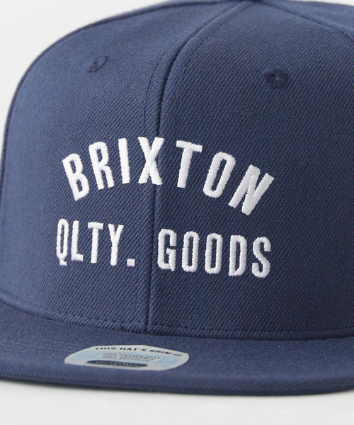 BRIXTON(ブリクストン)の「BRIXTON/ブリクストン WOODBURN NETPLUS MP SNPK キャップ(キャップ・メンズ・ブラック/ネイビー/ブラウン・ONE SIZE)」の9枚目の写真