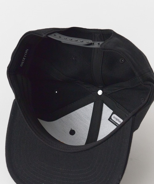 BRIXTON(ブリクストン)の「BRIXTON/ブリクストン WOODBURN NETPLUS MP SNPK キャップ(キャップ・メンズ・ブラック/ネイビー/ブラウン・ONE SIZE)」の11枚目の写真