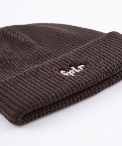 SPLR/エスピーエルアール SPLR24AW Crayon Embroidery hat クレヨン刺ニット帽（ニットキャップ/ビーニー）｜SPLR（エス・ピー・エル・アール）