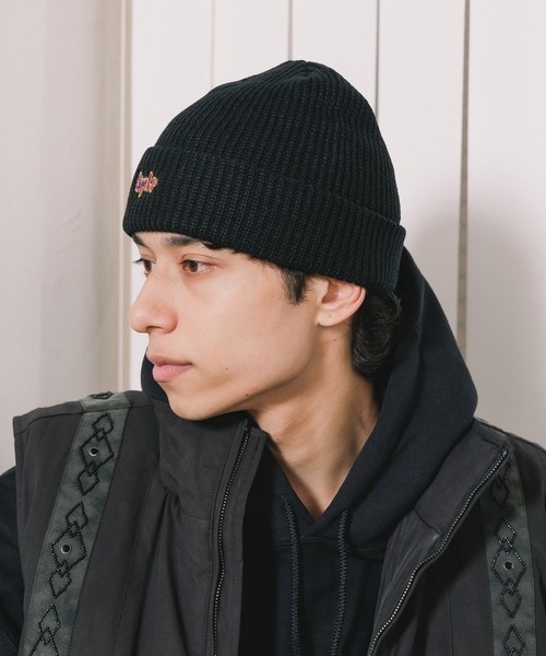 SPLR/エスピーエルアール SPLR24AW Crayon Embroidery hat クレヨン刺ニット帽（ニットキャップ/ビーニー）｜SPLR（エス・ピー・エル・アール）