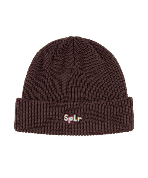 SPLR/エスピーエルアール SPLR24AW Crayon Embroidery hat クレヨン刺ニット帽（ニットキャップ/ビーニー）｜SPLR（エス・ピー・エル・アール）