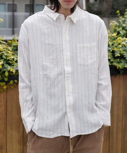 シャツ LS SHIRT/BANKS(バンクス)長袖シャツ メンズ レディース