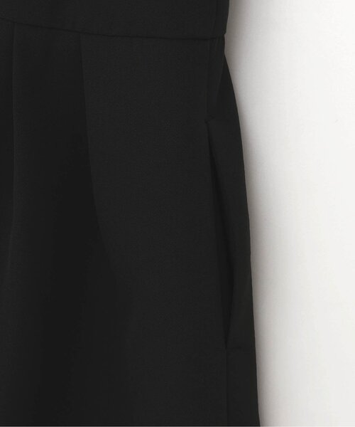 p.premier(ピードットプルミエ)の「【フォーマル対応/ジュニア対応】前後2WAYパール釦ジャンパースカート(ワンピース・キッズ・ブラック・90/100/110/120/130/140)」の3枚目の写真