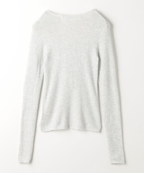 CITEN(シテン)の「<CITEN>キラキラキャミレイヤードニット(ニット/セーター・レディース・ダークグレー/ライトグレー/グレー・FREE)」の20枚目の写真