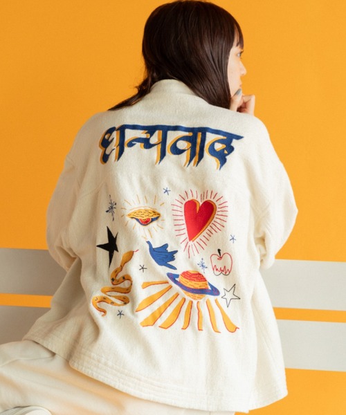 AMERICAN RAG CIE（アメリカンラグシー）の「LEIN 刺繍