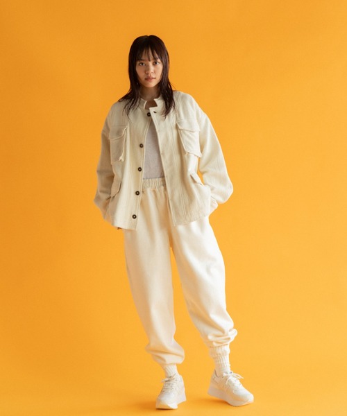 AMERICAN RAG CIE（アメリカンラグシー）の「LEIN 刺繍ジャケット（その他アウター・レディース・ホワイト/ブラック・FREE）」の3枚目の写真