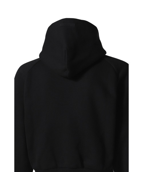 FOG ESSENTIALS(エフオージーエッセンシャルズ)の「FLEECE CROPPED HOODIE(パーカー・レディース・ブラック/ヘザーグレー・M/S/XS)」の5枚目の写真