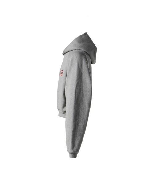 FOG ESSENTIALS(エフオージーエッセンシャルズ)の「FLEECE CROPPED HOODIE(パーカー・レディース・ブラック/ヘザーグレー・M/S/XS)」の7枚目の写真