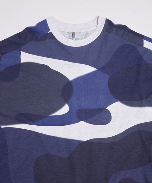 Dulcamara（ドゥルカマラ）の「リキッドバブルヨークスリーブロンT（Tシャツ/カットソー・メンズ・グリーン/ネイビー・1/2）」の13枚目の写真