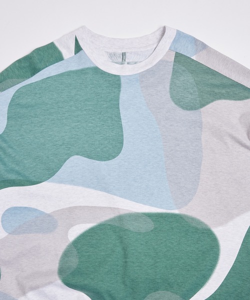 Dulcamara（ドゥルカマラ）の「リキッドバブルヨークスリーブロンT（Tシャツ/カットソー・メンズ・グリーン/ネイビー・1/2）」の15枚目の写真