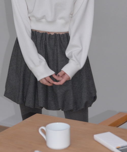 Charles Chaton（シャルルシャトン）の「naive hoodie（スウェット・レディース・グレー系その他/ホワイト・FREE）」の5枚目の写真