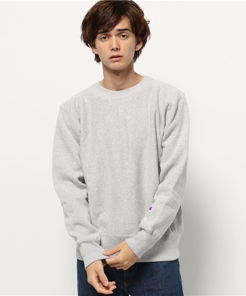 Champion（チャンピオン）の「【Champion/チャンピオン】テリーフリースプルオーバー（スウェット・メンズ・アイボリー/ネイビー/グレー・MEDIUM/LARGE）」の3枚目の写真