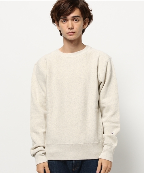Champion（チャンピオン）の「【Champion/チャンピオン】テリーフリースプルオーバー（スウェット・メンズ・アイボリー/ネイビー/グレー・MEDIUM/LARGE）」の6枚目の写真