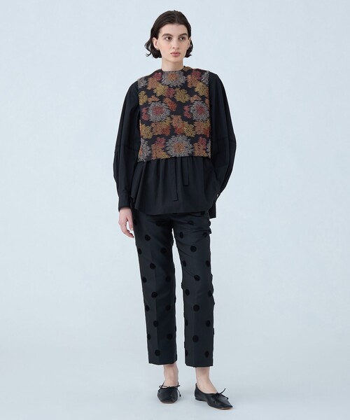 TOMORROWLAND モノトーンロービング ジレ ベスト 完売品 タグ付新品