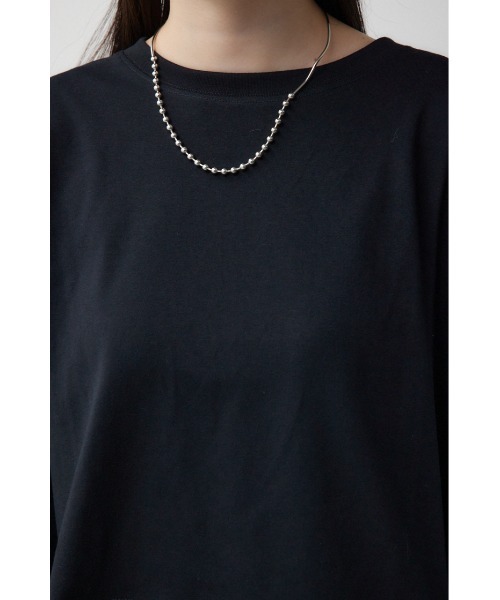 AZUL by moussy(アズールバイマウジー)の「アソートデザインレイヤードトップス(Tシャツ/カットソー・レディース・ブラック系その他2/ホワイト系その他2/オフホワイト/ブラック・SMALL/MEDIUM)」の15枚目の写真