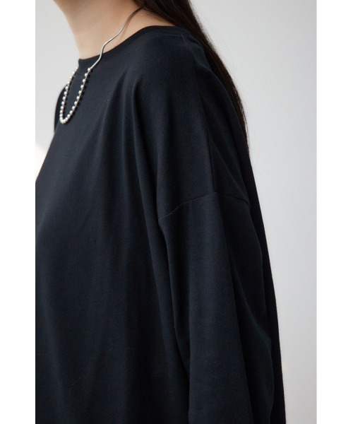 AZUL by moussy(アズールバイマウジー)の「アソートデザインレイヤードトップス(Tシャツ/カットソー・レディース・ブラック系その他2/ホワイト系その他2/オフホワイト/ブラック・SMALL/MEDIUM)」の16枚目の写真