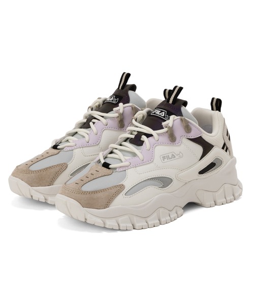 FILA（フィラ）の「RAY TRACER TR 2 S（スニーカー・レディース・ホワイト系その他/ベージュ・22.5cm/23.0cm/23.5cm/24.0cm/24.5cm/25.0cm/25.5cm/26.5cm/28.0cm/26.0cm/27.0cm/27.5cm）」の2枚目の写真