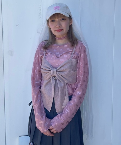 キャンディストリッパー Candy Stripper トップス RIBBON SHEER CHOKER トップス（その他トップス）｜Candy