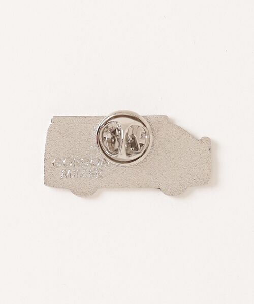 GORDON MILLER(ゴードンミラー)の「GORDON MILLER PINS GMLVAN V01 Side(バッジ・メンズ・ホワイト・FREE)」の2枚目の写真