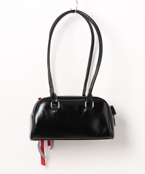 almo（アルモ）の「チャーム付きミニボストンバッグ(se)（ボストンバッグ・レディース・レオパード/ブラック/レッド・FREE）」の7枚目の写真