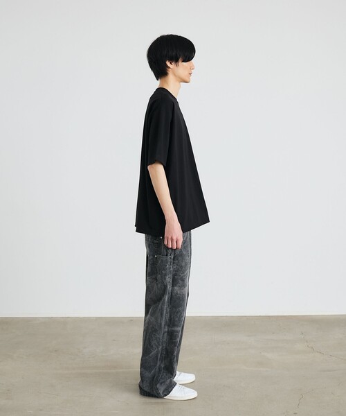 City Ambient Products(シティアンビエントプロダクツ)の「City Ambient Products: ツリーカモフラージュ バギー ペインター ワークパンツ(その他パンツ・メンズ・ブラック/ホワイト・LARGE/MEDIUM/SMALL)」の5枚目の写真