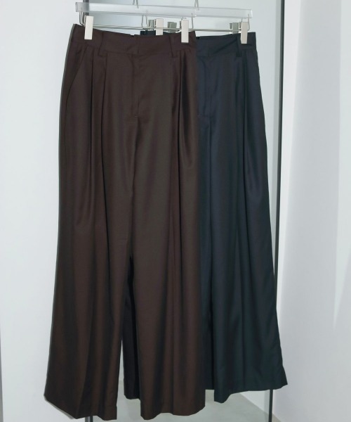 anuke Twill Wide Pants ツイルワイドパンツ/62510705（その他