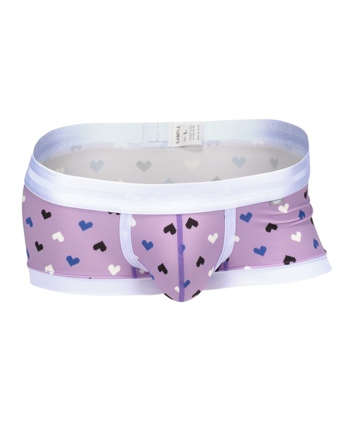 TOOT(トゥート)の「BOXER/Digital Hearts Boxer(ボクサーパンツ・メンズ・ラベンダー/ネイビー/ホワイト・SMALL/MEDIUM/LARGE/X-LARGE)」の3枚目の写真