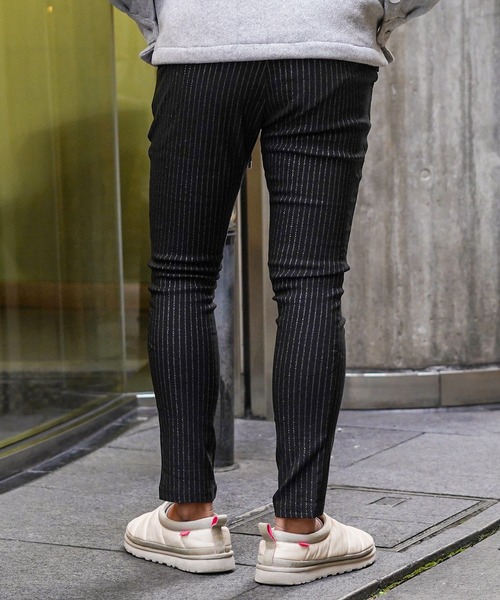 adamsJUGGLER(アダムスジャグラー)の「RTEGシャイニーストライプパンツ(その他パンツ・メンズ・ブラック・XL/L/M/S/XXL)」の5枚目の写真