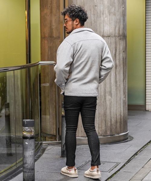 adamsJUGGLER(アダムスジャグラー)の「RTEGシャイニーストライプパンツ(その他パンツ・メンズ・ブラック・XL/L/M/S/XXL)」の13枚目の写真
