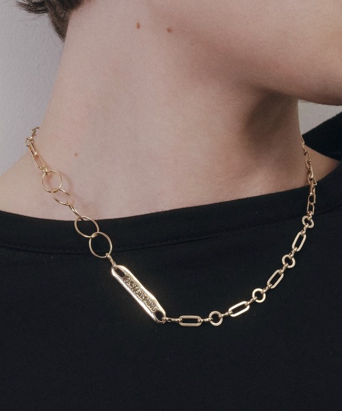 GOLDY（ゴールディ）の「プレイフル マインド プレート ネックレス（ネックレス・レディース・シルバー系その他/ゴールド系その他/ゴールド/シルバー・FREE）」の3枚目の写真