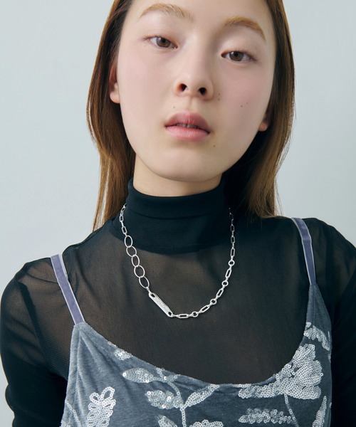 GOLDY（ゴールディ）の「プレイフル マインド プレート ネックレス（ネックレス・レディース・シルバー系その他/ゴールド系その他/ゴールド/シルバー・FREE）」の10枚目の写真