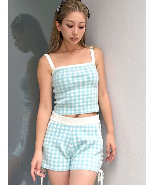 GYDA（ジェイダ）の「サイドレースアップニットショートパンツ【SETUP着用可】（その他パンツ・レディース・その他/その他2/ブラック・FREE）」の16枚目の写真