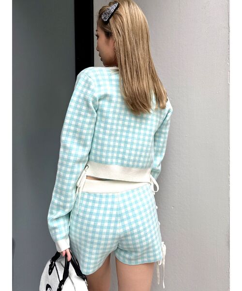 GYDA（ジェイダ）の「サイドレースアップニットショートパンツ【SETUP着用可】（その他パンツ・レディース・その他/その他2/ブラック・FREE）」の19枚目の写真