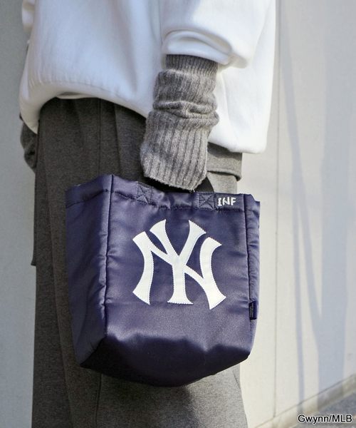 INFIELDER DESIGN（インフィールダーデザイン）の「【INFIELDER DESIGN】MLB YOIYOI BAG（トートバッグ・レディース・ネイビー・FREE）」の15枚目の写真