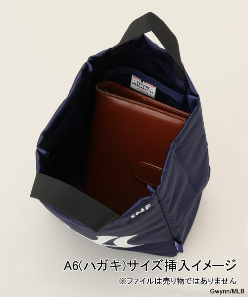 INFIELDER DESIGN（インフィールダーデザイン）の「【INFIELDER DESIGN】MLB YOIYOI BAG（トートバッグ・レディース・ネイビー・FREE）」の7枚目の写真