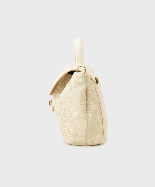 index（インデックス）の「フラワージャカードショルダーバッグ（ショルダーバッグ・レディース・グレー/ライトベージュ・00）」の11枚目の写真