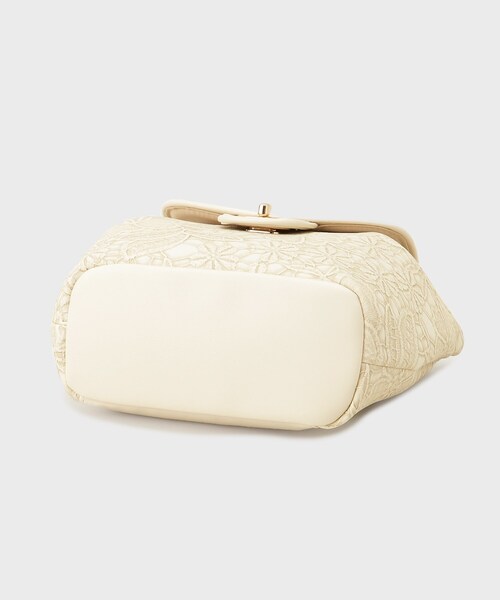 index（インデックス）の「フラワージャカードショルダーバッグ（ショルダーバッグ・レディース・グレー/ライトベージュ・00）」の13枚目の写真