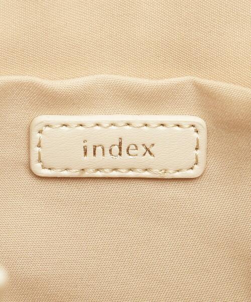 index（インデックス）の「フラワージャカードショルダーバッグ（ショルダーバッグ・レディース・グレー/ライトベージュ・00）」の18枚目の写真