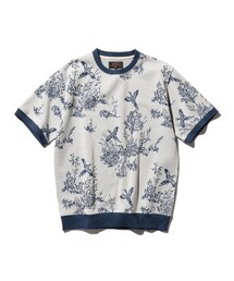 BEAMS PLUS | ジャカード バード柄 Tシャツ(Tシャツ/カットソー)