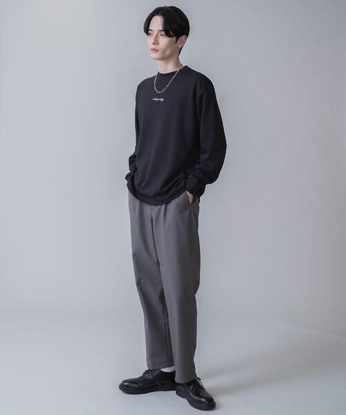 BROWNY（ブラウニー）の「BROWNY/AIRFUNCTIONシンプルロゴロンT（Tシャツ/カットソー・メンズ・ホワイト/ブラック・MEDIUM/LARGE）」の21枚目の写真