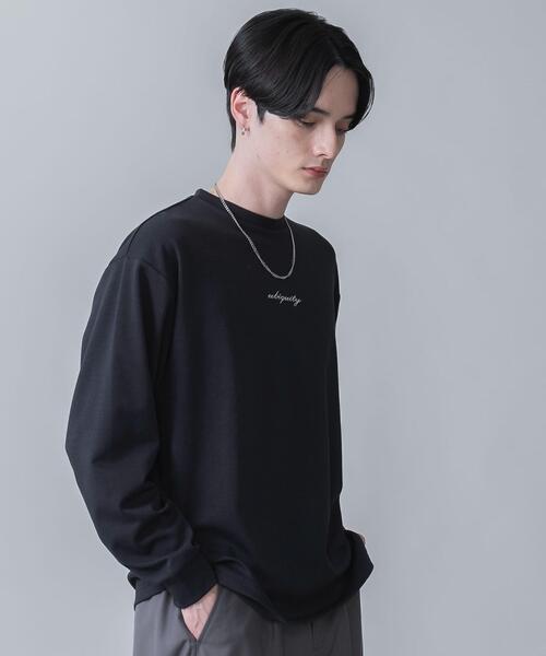 BROWNY（ブラウニー）の「BROWNY/AIRFUNCTIONシンプルロゴロンT（Tシャツ/カットソー・メンズ・ホワイト/ブラック・MEDIUM/LARGE）」の11枚目の写真
