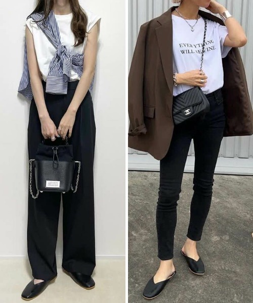 aquagarage（アクアガレージ）の「スクエアトゥフラットシューズ（パンプス・レディース・ブラック/アイボリー/グレー系その他/ブラック系その他2/ブラウン系その他2/グリーン系その他3/ベージュ系その他/ホワイト・23.0cm/23.5cm/24.0cm/24.5cm/22.5cm/22.0cm/25.0cm）」の15枚目の写真