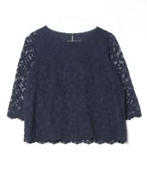 Bon mercerie - 小さいサイズ【ボンメルスリー】＊新品未使用タグ付＊甘め お嬢様ブラウス ブランド古着】Bon mercerie｜ボンメルスリーのトップス古着通販