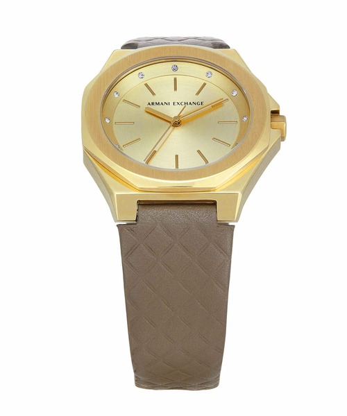 ARMANI EXCHANGE(アルマーニエクスチェンジ)の「アルマーニ・エクスチェンジ 腕時計 レディース アナログ レザー AX4617(アナログ腕時計・レディース・ブラウン・FREE)」の2枚目の写真
