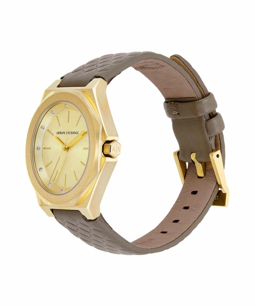 ARMANI EXCHANGE(アルマーニエクスチェンジ)の「アルマーニ・エクスチェンジ 腕時計 レディース アナログ レザー AX4617(アナログ腕時計・レディース・ブラウン・FREE)」の3枚目の写真