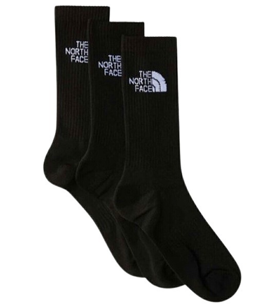 THE NORTH FACE（ザノースフェイス）の「THE NORTH FACE ソックス クルー 3足組（ソックス/靴下・メンズ・ホワイト/ブラック/その他1/その他・LARGE/MEDIUM）」の2枚目の写真