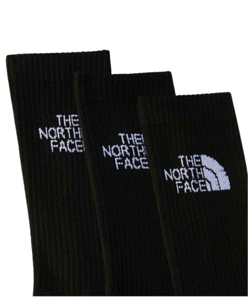 THE NORTH FACE（ザノースフェイス）の「THE NORTH FACE ソックス クルー 3足組（ソックス/靴下・メンズ・ホワイト/ブラック/その他1/その他・LARGE/MEDIUM）」の6枚目の写真